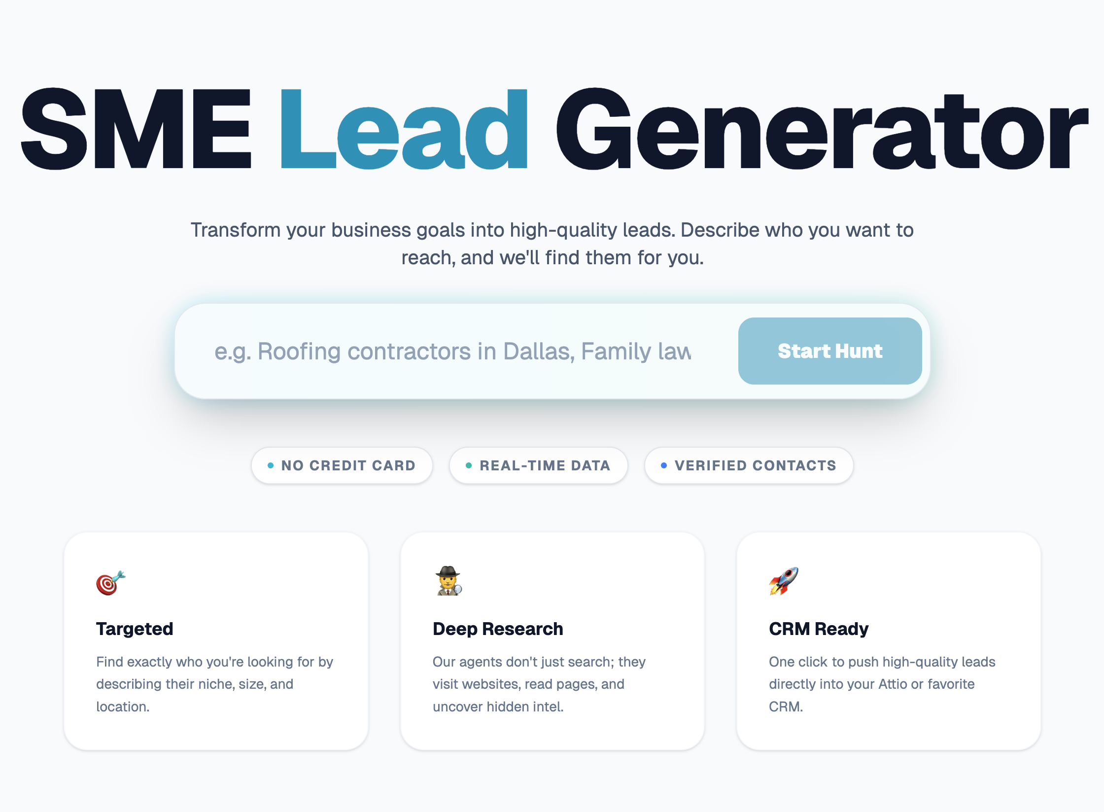 SME AI Lead Gen